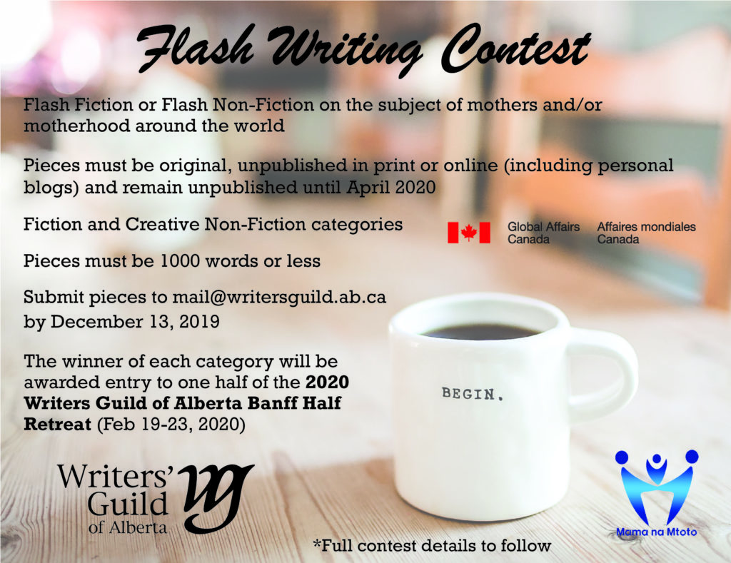 Flash Writing Contest Writers' Guild of Alberta
