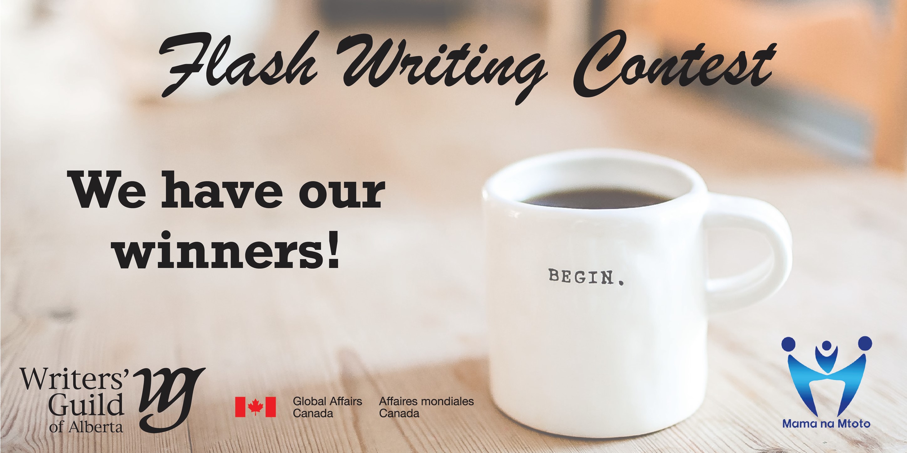 Writing Contest Announcing the Winners (YYC) Writers' Guild of Alberta