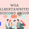WGA AlbertaWrites Discord group (Instagram Post) (Facebook Post) (Twitter Post) (760 x 333 px)