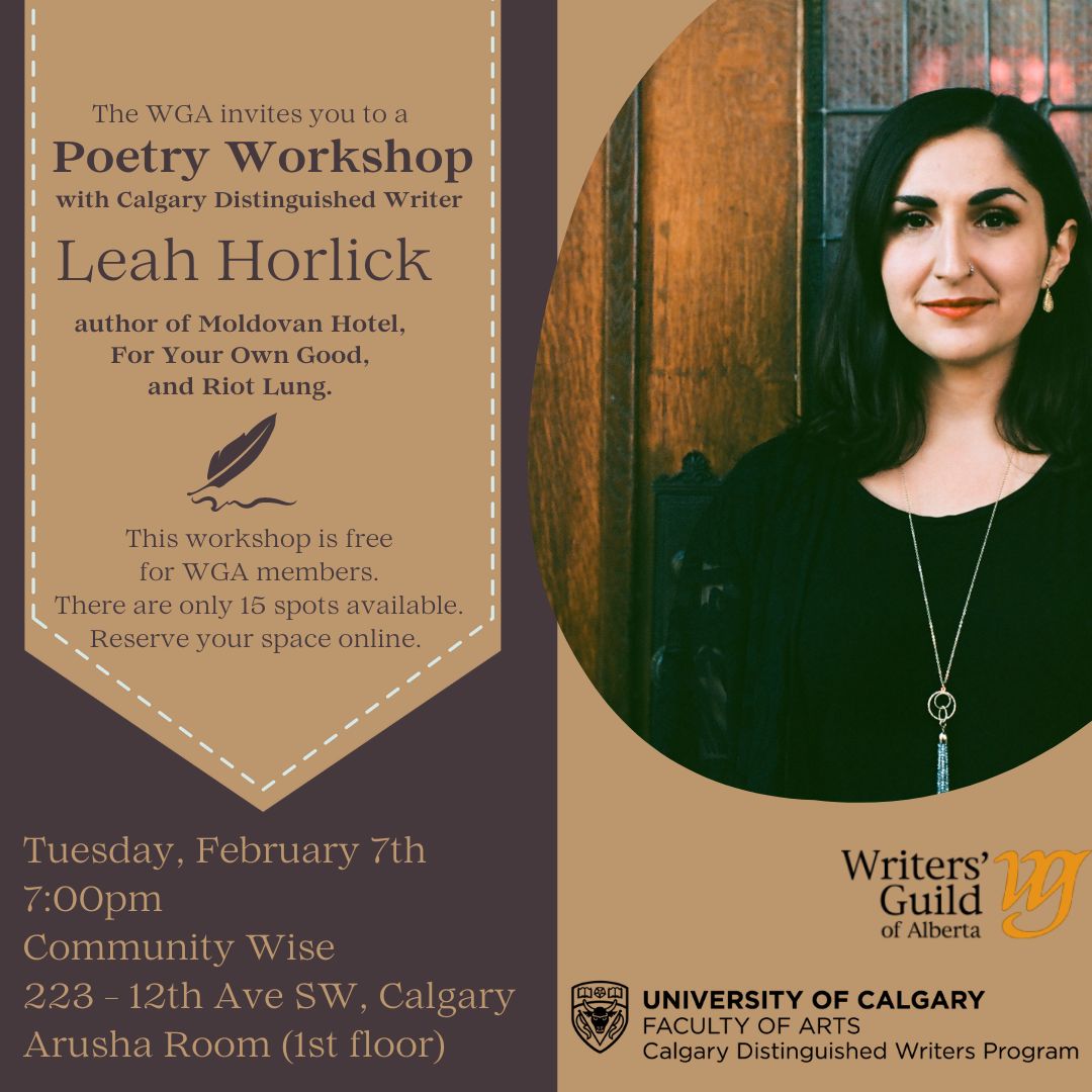 Leah Horlick Poetry Workshop (Calgary)