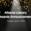 2023 Alberta Literary Awards Finalists Announcement (YouTube Thumbnail) (760 × 333 px)