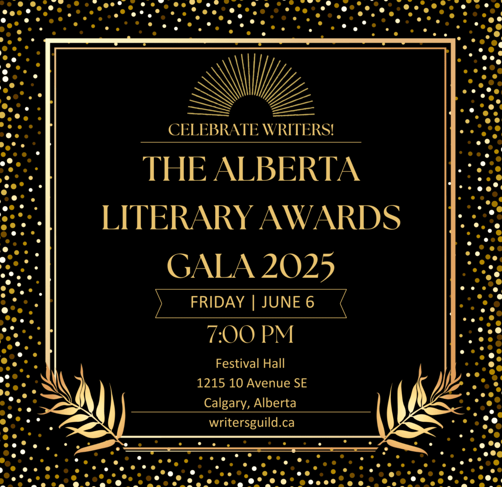 2025 Alberta Literary Awards Gala Writers' Guild of Alberta