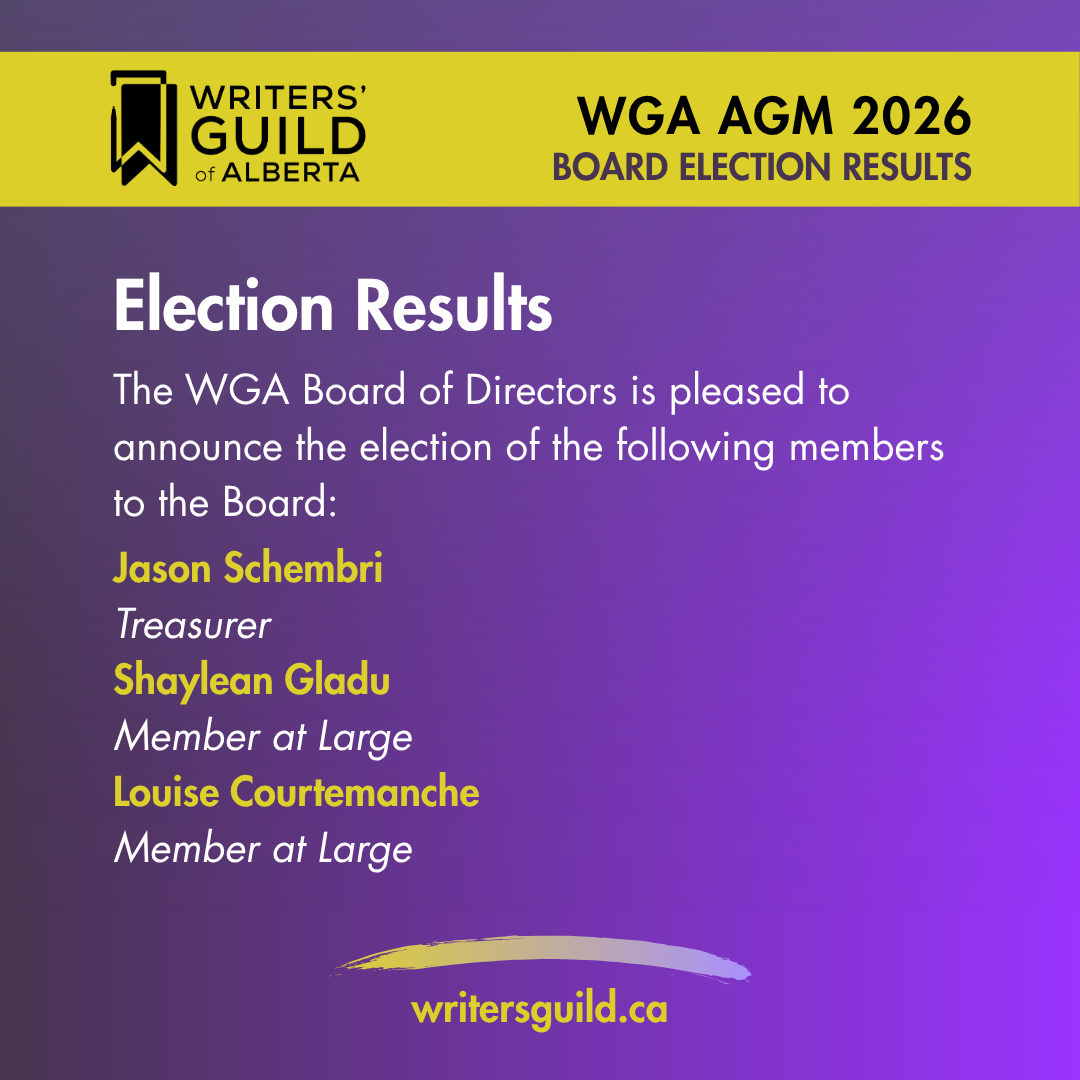 WGA AGM 2026: Board Election Results
