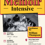 2026 Memoir Intensive with William Thompson (November 2026)