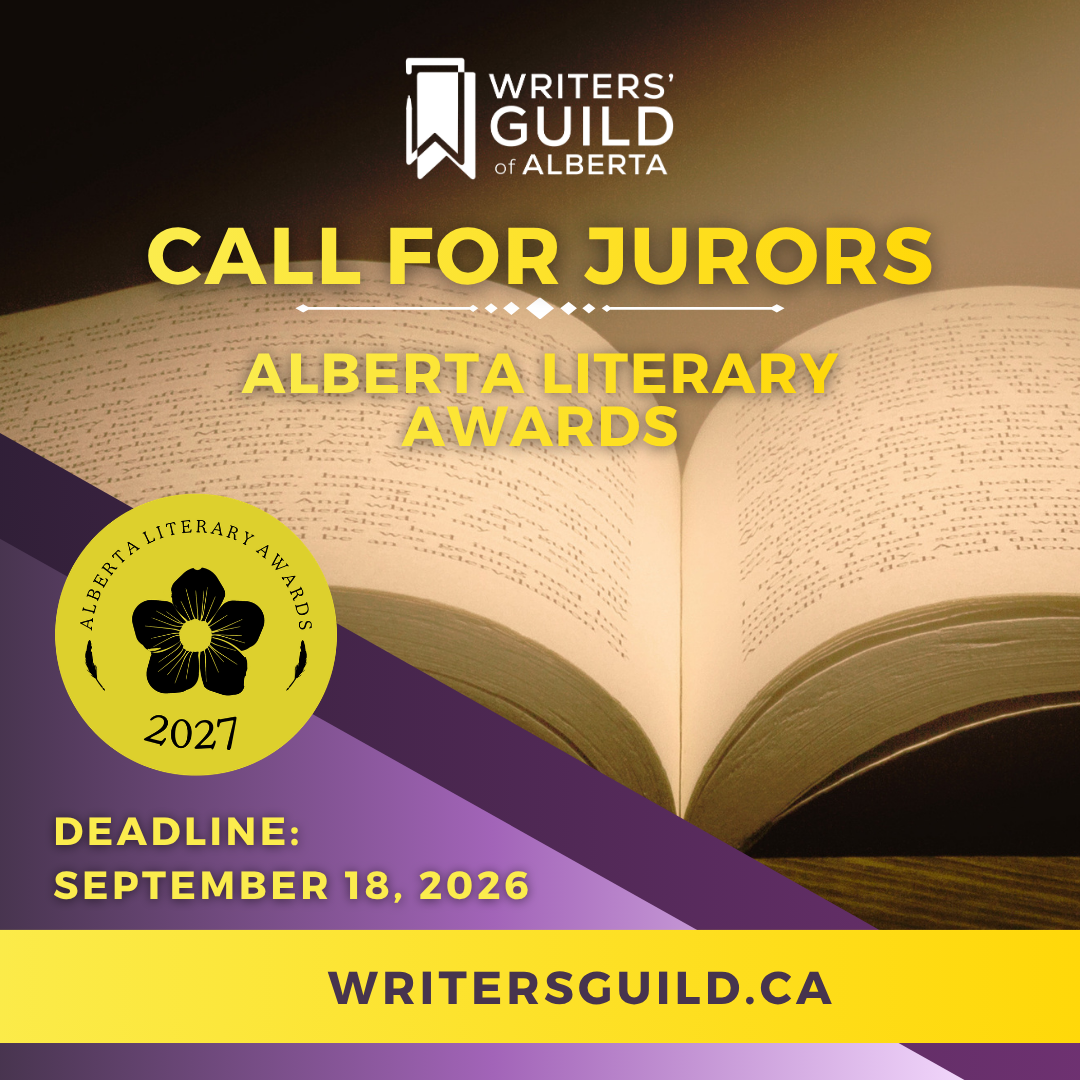 Call for Jurors: Alberta Literary Awards 2027