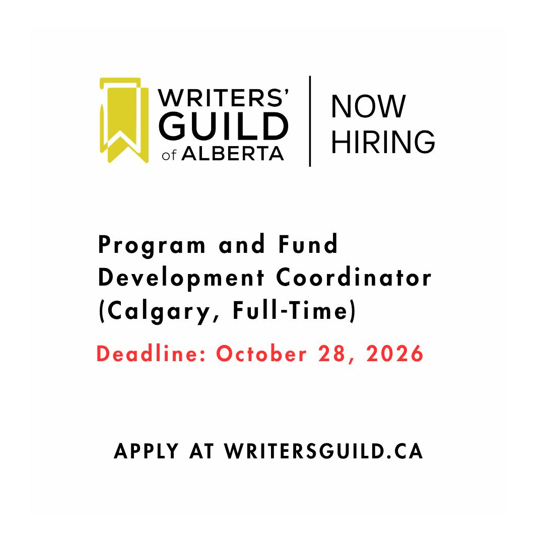 Hiring: WGA Program and Fund Development Coordinator, 2026 (Calgary)